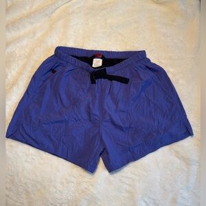VINTAGE 80s L.L. Bean Men's Electric Blue Athletic Shorts